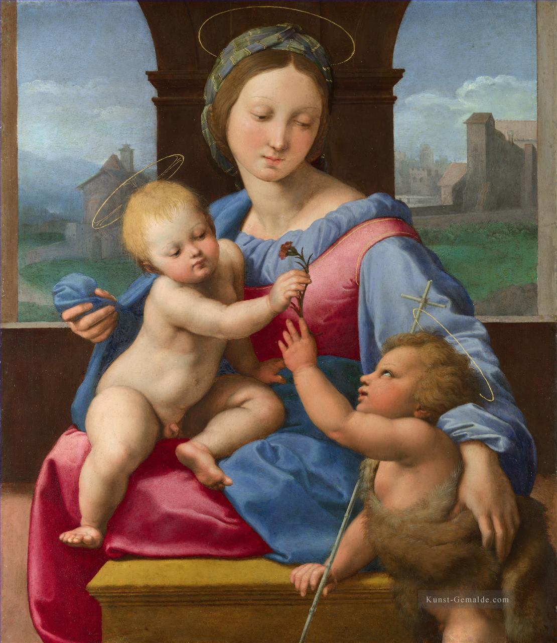 Die Garvagh Madonna Renaissance Meister Raphael Ölgemälde